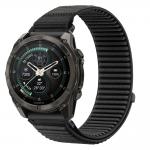 Curea Tech-Protect NylonLoop compatibila cu Garmin Fenix 5X / 5X Plus / 6X / 6X Pro / 7X / 8 / 8 Pro / 9 / 9 Pro (51 MM), Negru 2 - lerato.ro