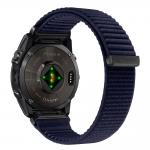 Curea Tech-Protect NylonLoop compatibila cu Garmin Fenix 5X / 5X Plus / 6X / 6X Pro / 7X / 8 / 8 Pro / 9 / 9 Pro (51 MM), Navy Blue 3 - lerato.ro