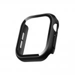 Set 2 carcase cu protectie ecran din sticla securizata Tech-Protect Defense compatibile cu Apple Watch 12 (46mm), Negru / Transparent 7 - lerato.ro