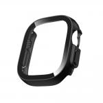 Set 2 carcase cu protectie ecran din sticla securizata Tech-Protect Defense compatibile cu Apple Watch Ultra 1 / 2 / 3 / 4 (49mm), Negru / Transparent 7 - lerato.ro