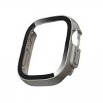 Set 2 carcase cu protectie ecran din sticla securizata Tech-Protect Defense compatibile cu Apple Watch Ultra 1 / 2 / 3 / 4 (49mm), Titan / Transparent 11 - lerato.ro