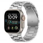 Curea Tech-Protect Stainless compatibila cu Apple Watch 8/9/10/11/12/SE/Ultra, 44/45/46/49mm, Silver 2 - lerato.ro