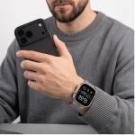 Curea Tech-Protect Stainless compatibila cu Apple Watch 8/9/10/11/12/SE/Ultra, 44/45/46/49mm, Silver 5 - lerato.ro