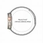 Curea Tech-Protect Stainless compatibila cu Apple Watch 8/9/10/11/12/SE/Ultra, 44/45/46/49mm, Silver 9 - lerato.ro