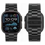 Curea Tech-Protect Stainless compatibila cu Apple Watch 8/9/10/11/12/SE/Ultra, 44/45/46/49mm, Negru 4 - lerato.ro