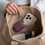 Carcasa Tech-Protect Silicone Hook compatibila cu Apple AirPods Pro 3, Burgundy 8 - lerato.ro