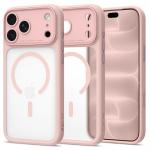 Husa Tech-Protect MagPeak cu MagSafe compatibila cu iPhone 17 Pro Max / 18 Pro Max, Matte Pink 2 - lerato.ro