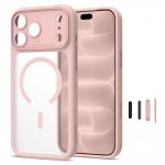 Husa Tech-Protect MagPeak cu MagSafe compatibila cu iPhone 17 Pro Max / 18 Pro Max, Matte Pink 8 - lerato.ro