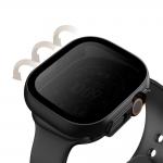 Carcasa cu protectie ecran din sticla securizata Tech-Protect Defense Privacy compatibila cu Apple Watch Ultra 1 / 2 / 3 / 4 (49mm), Negru 3 - lerato.ro