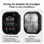 Carcasa cu protectie ecran din sticla securizata Tech-Protect Defense Privacy compatibila cu Apple Watch Ultra 1 / 2 / 3 / 4 (49mm), Negru 11 - lerato.ro