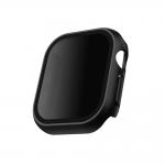 Carcasa cu protectie ecran din sticla securizata Tech-Protect Defense Privacy compatibila cu Apple Watch 12 (46mm), Negru 5 - lerato.ro