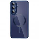 Carcasa Tech-Protect MagFlex cu MagSafe compatibila cu Samsung Galaxy S26 FE, Navy Blue 3 - lerato.ro