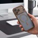 Husa Tech-Protect MagPeak cu MagSafe compatibila cu iPhone 18 Pro Max / 17 Pro Max, Matte Beige 7 - lerato.ro
