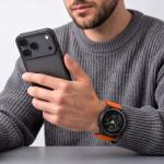 Curea Tech-Protect NylonLoop compatibila cu Garmin Fenix 5 / 6 / 6 Pro / 7 / 8 / 8 Pro / 9 / 9 Pro (47 MM), Portocaliu 4 - lerato.ro