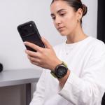 Curea Tech-Protect NylonLoop compatibila cu Garmin Fenix 5 / 6 / 6 Pro / 7 / 8 / 8 Pro / 9 / 9 Pro (47 MM), Lime 5 - lerato.ro