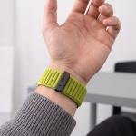 Curea Tech-Protect NylonLoop compatibila cu Garmin Fenix 5 / 6 / 6 Pro / 7 / 8 / 8 Pro / 9 / 9 Pro (47 MM), Lime 6 - lerato.ro