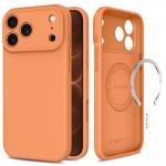 Husa Tech-Protect Silicone cu MagSafe compatibila cu iPhone 18 Pro Max / 17 Pro Max, Portocaliu 10 - lerato.ro