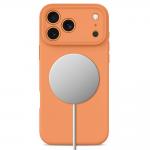 Husa Tech-Protect Silicone cu MagSafe compatibila cu iPhone 18 Pro Max / 17 Pro Max, Portocaliu 8 - lerato.ro