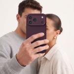 Husa Tech-Protect Silicone cu MagSafe compatibila cu iPhone 18 Pro Max / 17 Pro Max, Burgundy 8 - lerato.ro