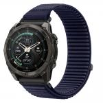 Curea Tech-Protect NylonLoop compatibila cu Garmin Fenix 5 / 6 / 6 Pro / 7 / 8 / 8 Pro / 9 / 9 Pro (47 MM), Navy Blue 2 - lerato.ro