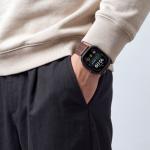Curea din piele Tech-Protect LeatherFit Craft compatibila cu Apple Watch 6/7/8/9/10/SE/Ultra 1/2, 44/45/46/49mm, Maro 7 - lerato.ro