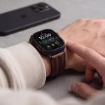 Curea din piele Tech-Protect LeatherFit Craft compatibila cu Apple Watch 6/7/8/9/10/SE/Ultra 1/2, 44/45/46/49mm, Maro 8 - lerato.ro