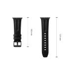Curea din piele Tech-Protect LeatherFit Craft compatibila cu Apple Watch 6/7/8/9/10/SE/Ultra 1/2, 44/45/46/49mm, Negru 5 - lerato.ro