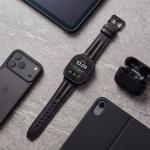 Curea din piele Tech-Protect LeatherFit Craft compatibila cu Apple Watch 6/7/8/9/10/SE/Ultra 1/2, 44/45/46/49mm, Negru 7 - lerato.ro