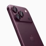 Protectie camera foto Tech-Protect Camring Fit Plus compatibila cu iPhone 18 Pro Max / 18 Pro, Burgundy 4 - lerato.ro