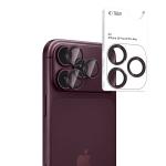 Protectie camera foto Tech-Protect Camring Fit Plus compatibila cu iPhone 18 Pro Max / 18 Pro, Burgundy 6 - lerato.ro