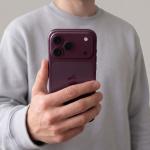 Protectie camera foto Tech-Protect Camring Fit Plus compatibila cu iPhone 18 Pro Max / 18 Pro, Burgundy 9 - lerato.ro