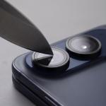 Set 2 protectii camera foto Tech-Protect Camring Fit Plus compatibila cu iPhone Duo, Transparent / Negru 10 - lerato.ro