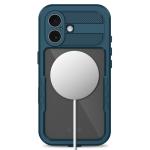Carcasa waterproof Tech-Protect ShellBox cu MagSafe compatibila cu iPhone 17, IP68, Protectie display, Ocean Blue 4 - lerato.ro