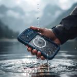 Carcasa waterproof Tech-Protect ShellBox cu MagSafe compatibila cu iPhone 17, IP68, Protectie display, Ocean Blue 7 - lerato.ro