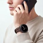 Curea din piele Tech-Protect LeatherFit Craft compatibila cu Samsung Galaxy Watch 8 / 9 / Classic (40 / 44 / 46 mm), Maro 6 - lerato.ro