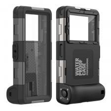 Husa waterproof universala TECH-PROTECT Diving Case pentru dispozitive 6.7 inch, IPX8, Negru