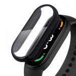 Carcasa cu protectie ecran TECH-PROTECT Defense 360 compatibila cu Xiaomi Mi Band 7 Black 2 - lerato.ro