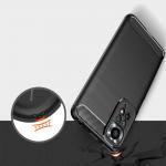 Carcasa TECH-PROTECT TPUCARBON compatibila cu Xiaomi Redmi Note 11 Pro / 11 Pro 5G Black
