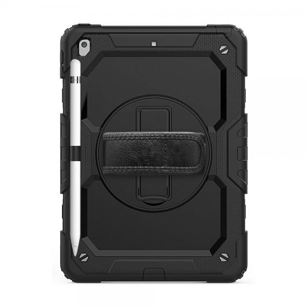 Carcasa 360 grade TECH-PROTECT Solid compatibila cu iPad 10.2 inch (2019/2020/2021) Black