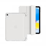 Husa Tech-Protect Smartcase Pen Hybrid compatibila cu iPad 10.9 inch 2022 Crystal Silver 2 - lerato.ro