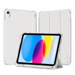 Husa Tech-Protect Smartcase Pen Hybrid compatibila cu iPad 10.9 inch 2022 Crystal Silver 7 - lerato.ro