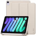 Husa Tech-Protect Smartcase Pen compatibila cu iPad Mini 6 2021 / 7 2024 Starlight 7 - lerato.ro