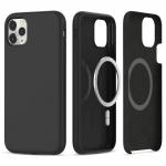 Carcasa TECH-PROTECT Silicone MagSafe compatibila cu iPhone 11 Pro Black 6 - lerato.ro