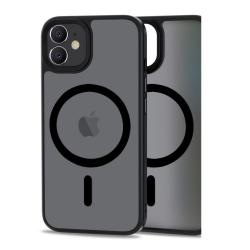 Carcasa TECH-PROTECT MagMat MagSafe compatibila cu iPhone 11 Matte Black