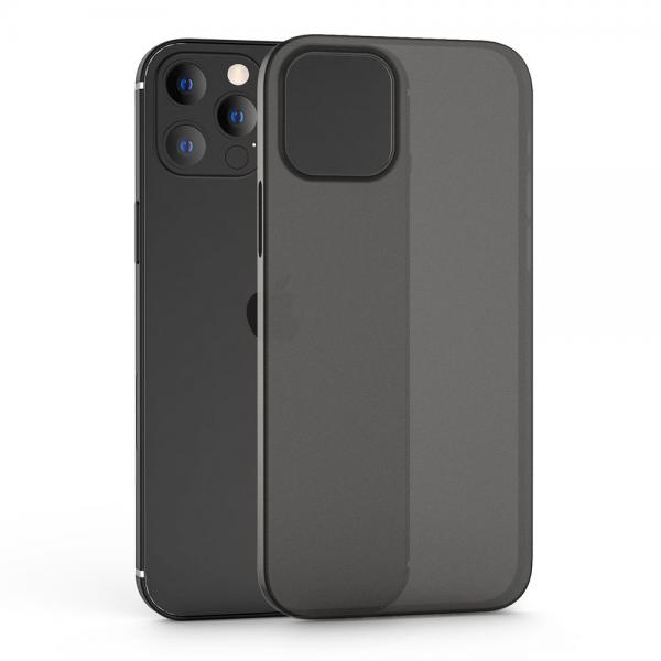 Carcasa TECH-PROTECT UltraSlim compatibila cu iPhone 12/12 Pro Matte Black 1 - lerato.ro