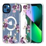 Carcasa TECH-PROTECT MAGMOOD MagSafe compatibila cu iPhone 13 Mini Spring Floral 3 - lerato.ro