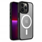Carcasa TECH-PROTECT MAGMAT MagSafe compatibila cu iPhone 13 Pro Black/Clear 2 - lerato.ro