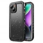 Carcasa waterproof TECH-PROTECT Shellbox compatibila cu iPhone 14 Plus, IP68, Protectie display, Negru 2 - lerato.ro