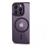 Carcasa TECH-PROTECT MAGMAT MagSafe compatibila cu iPhone 14 Pro Max Deep Purple 2 - lerato.ro