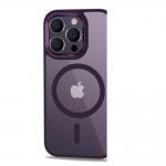 Carcasa TECH-PROTECT MAGMAT MagSafe compatibila cu iPhone 14 Pro Deep Purple 2 - lerato.ro